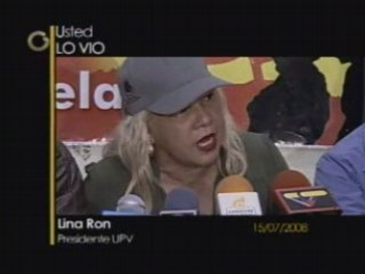 Usted Lo Vio Lina Ron Video Dailymotion