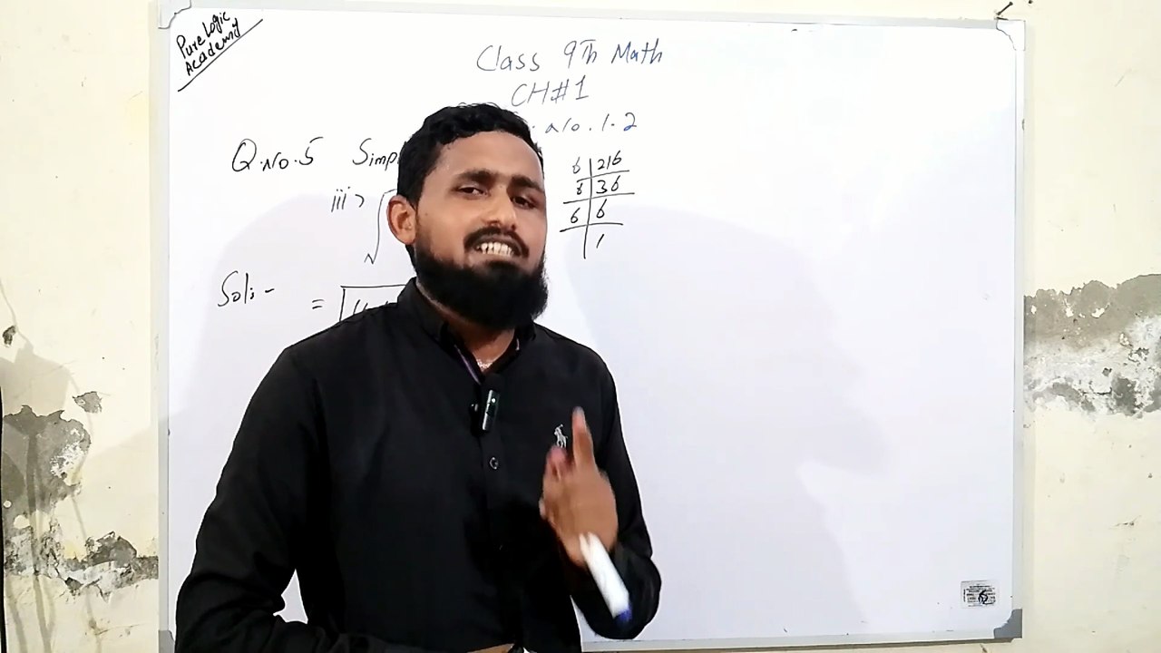 9th Class Math  Unit 1 Exercise 1.2 Question 5...