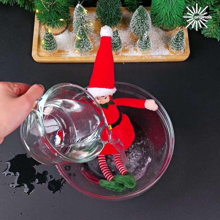 The frozen elf rescue mission begins! 🧊