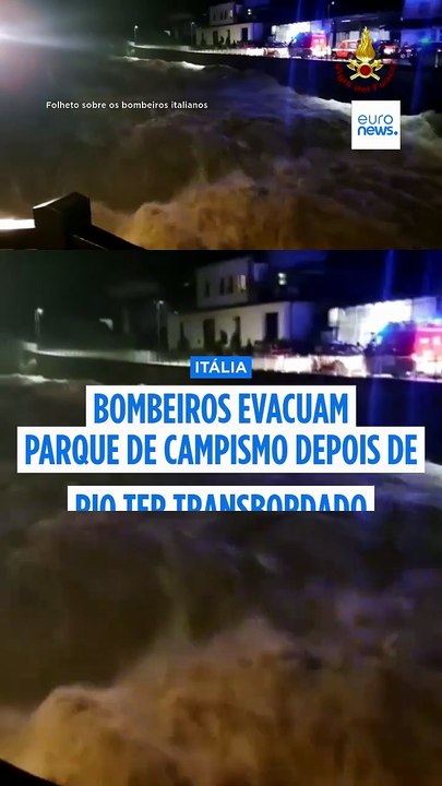 Itália: chuva torrencial e inundações na Ligúri...