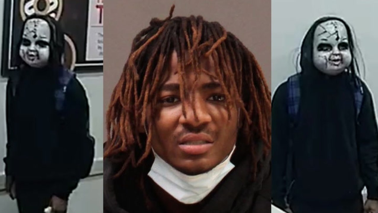 Man Accused of Chasing Woman While Wearing Chuc...