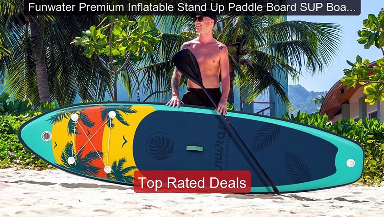 Funwater Premium Inflatable Stand Up Paddle Board SUP Board... -- Top Pick 2026 | Unbeatable Price!