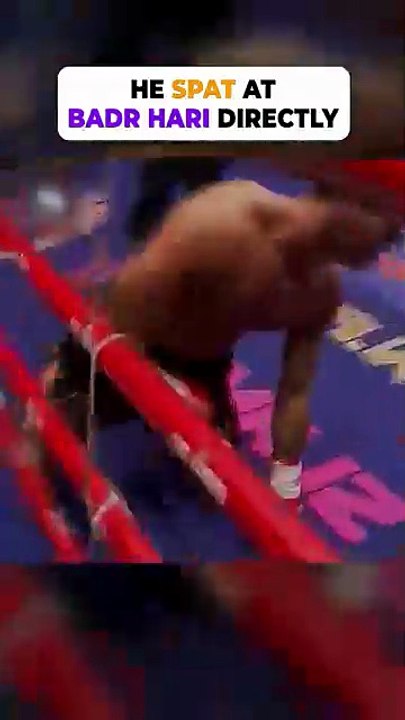 He Actually Spat At Badr Hari And Instantly Made The Worst Enemy Possible