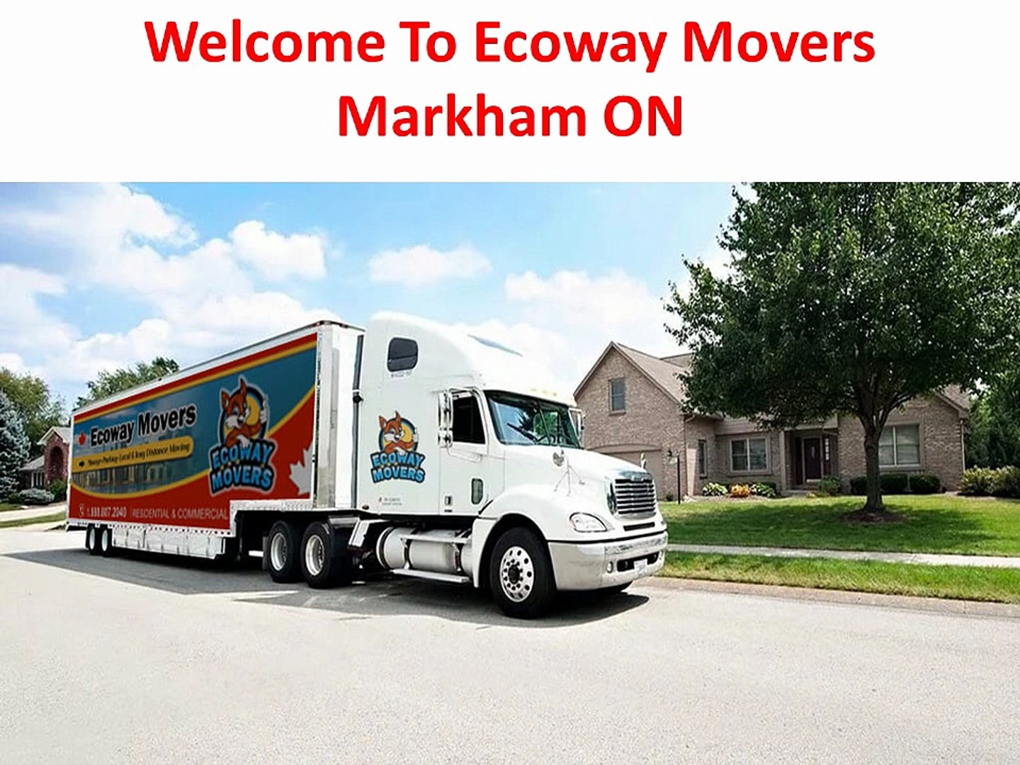 ⁣Ecoway Movers | Top-Rated Affordable Movers in Markham, ON