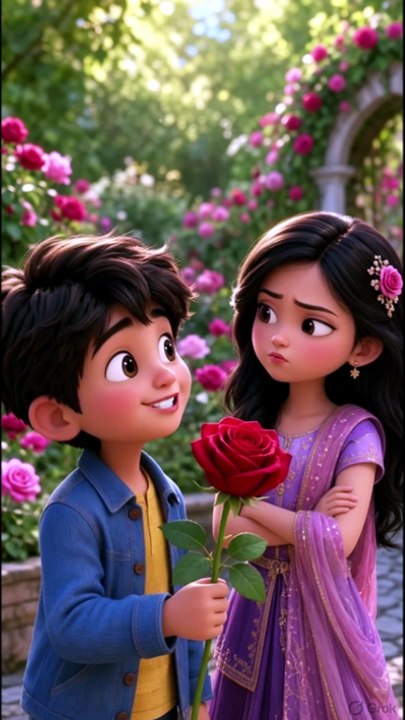 एटीट्यूड वाली लड़की को सिखाया सबक 😱🌹 Rose Garden Funny Trap
