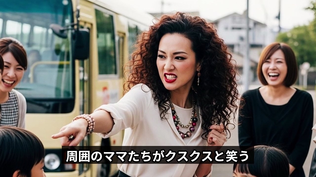 入園初日からいじめ続けてくるボスママ。後日、娘が強烈な仕返しをしてしまい→全員凍りつく