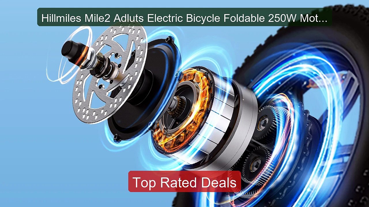 Hillmiles Mile2 Adluts Electric Bicycle Foldable 250W Motor 36... -- Hot Deal 2026 | Limited Offer!