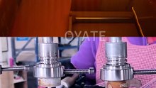 Production process of 510mm 380v 2000w halogen heat lamp infrared heating elements