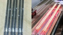 635mm 415v 2500w Twin Tubes Infrared Carbon Fiber Heating Element Industrial Infrared Heat Lamp
