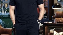 Stylish Black Tracksuit & T-Shirt Look | Get Yours on Daraz!