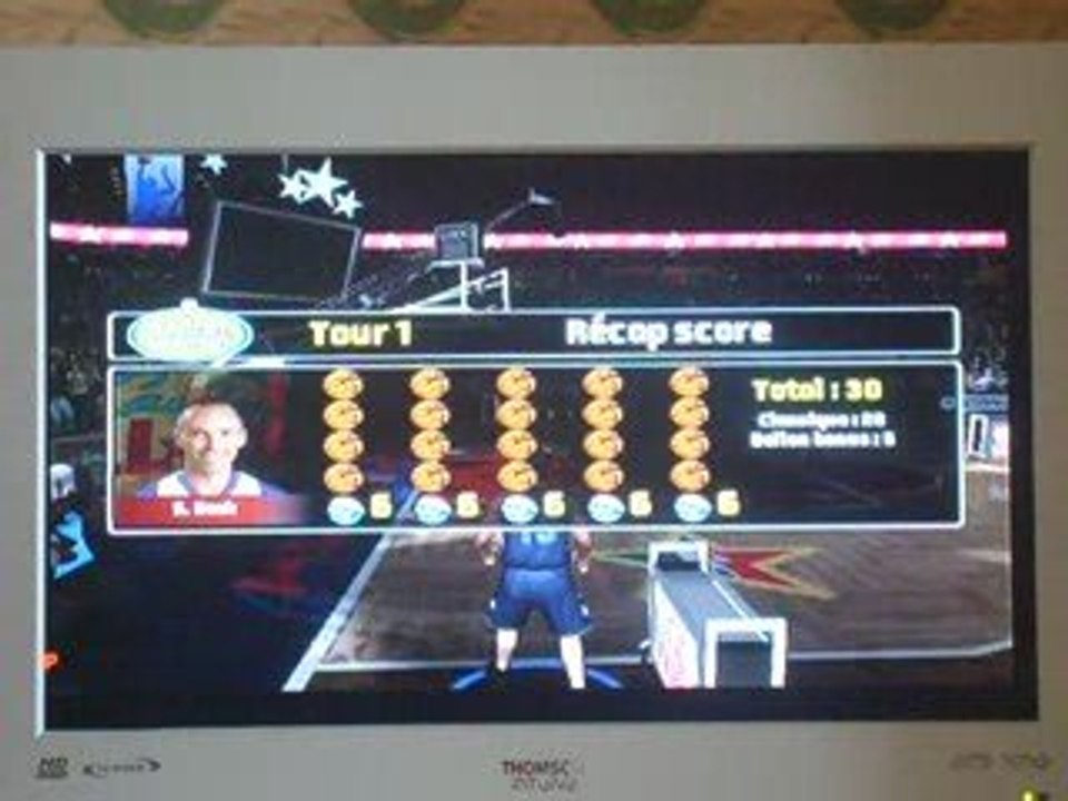 30 sur 30 panier 3 point sur NBA Live 2007 en mode All-Star