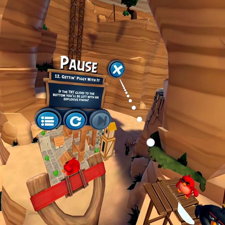 Title: 🐦 ANGRY BIRDS VR Gameplay! 🎯 Crazy Slingshot Action & Fun Moments!