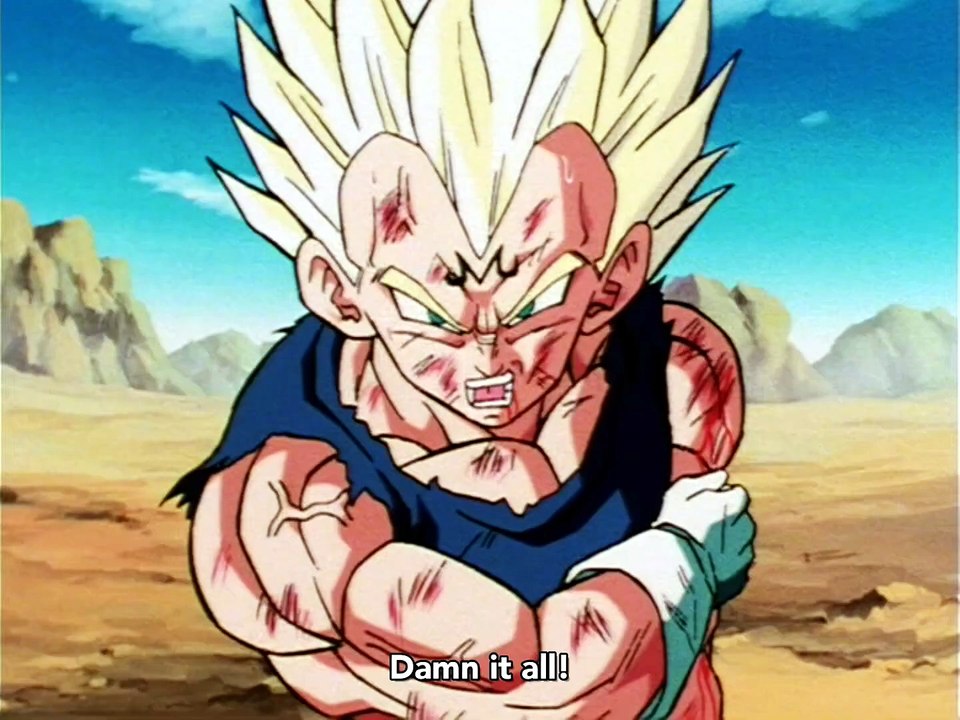 Majin Boo VS Majin Vegeta