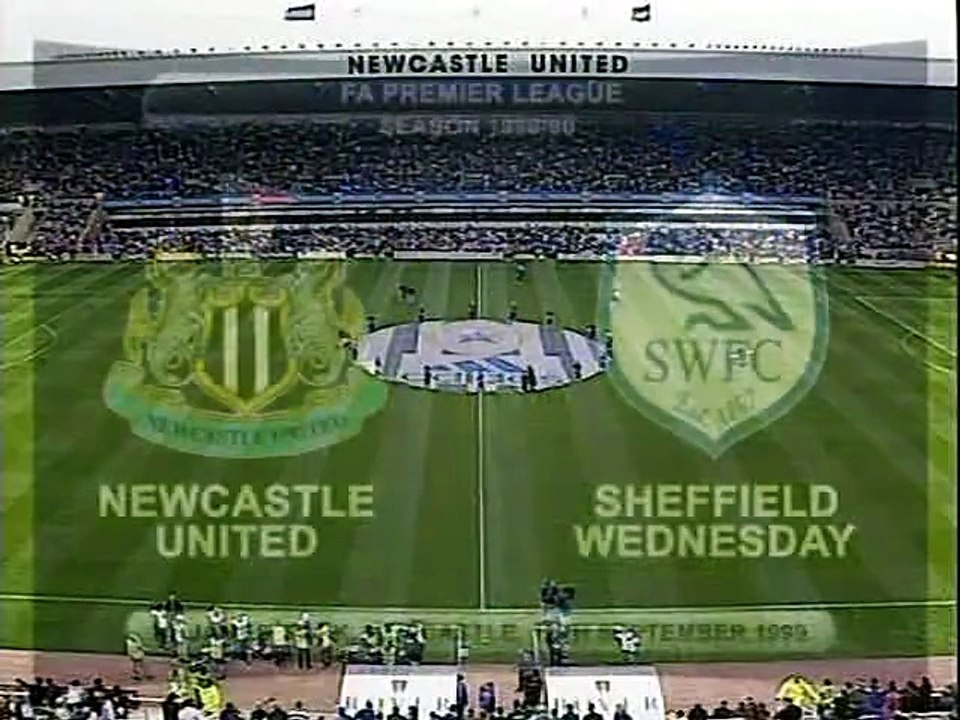 Newcastle Utd v Sheffield Wednesday 19-09-1999