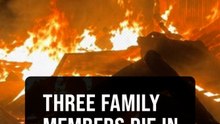 Three family members die in Menggatal house fire