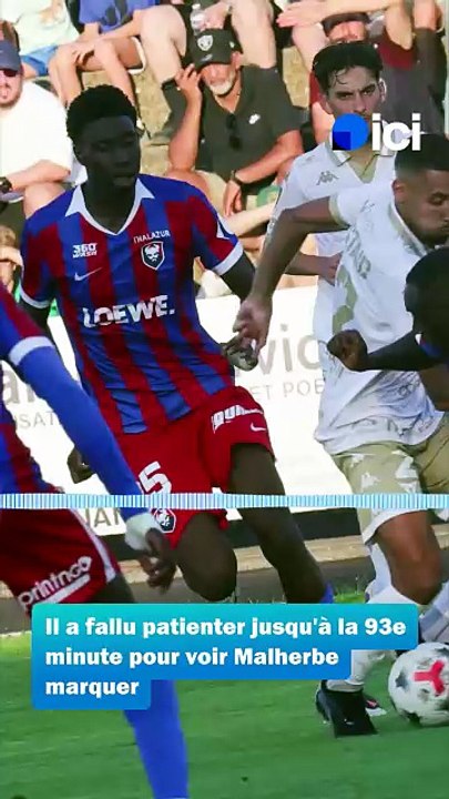 Le résumé du match SM Caen-Aubagne (1-0)