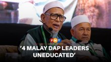 Hadi parries criticism from 4 ‘uneducated’ Malay DAP leaders