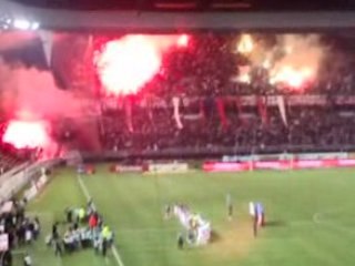Entree des equipes