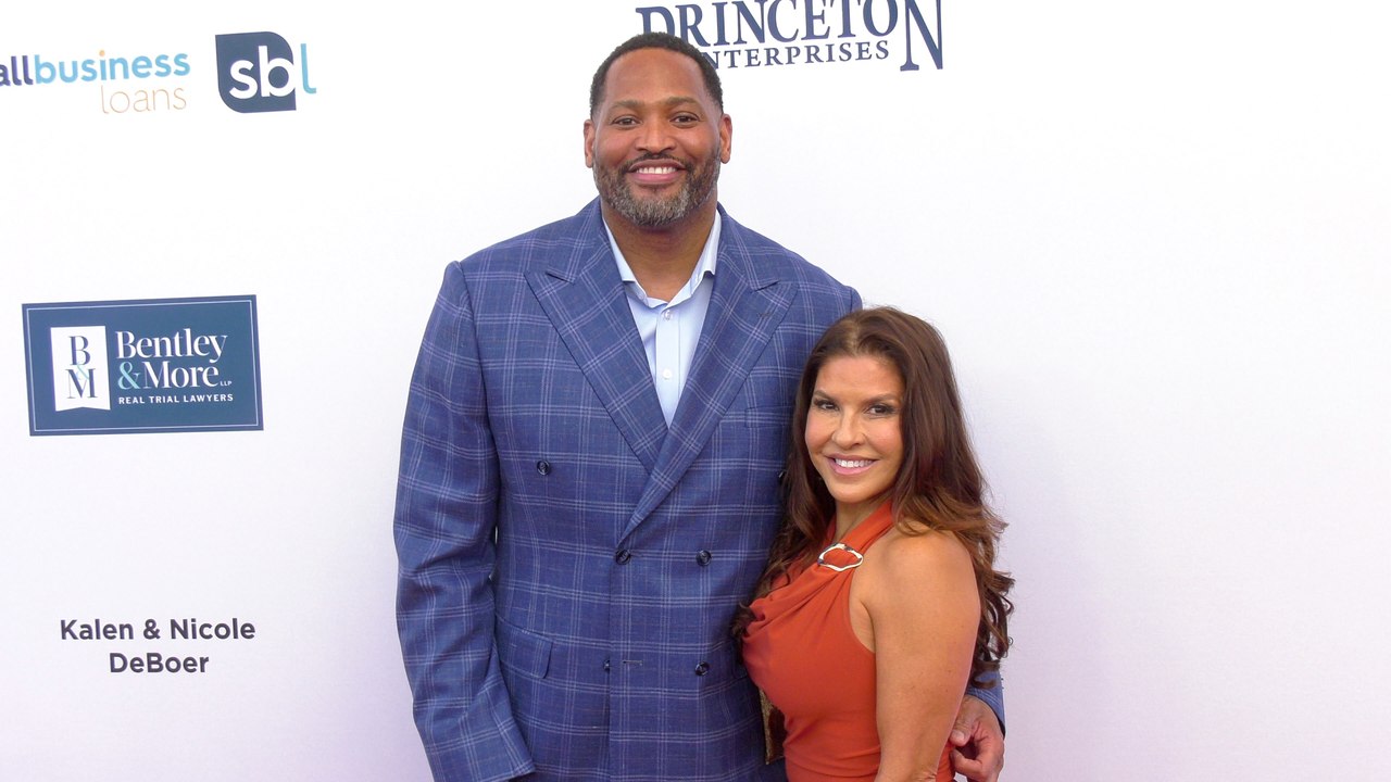 Robert Horry and Candice Madrid 2026 Harold & Carole Pump Foundation Celebrity Dinner Red Carpet