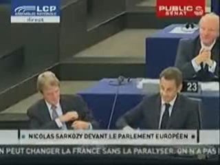 Sarkozy clash Lepen au parlement exclu!!!