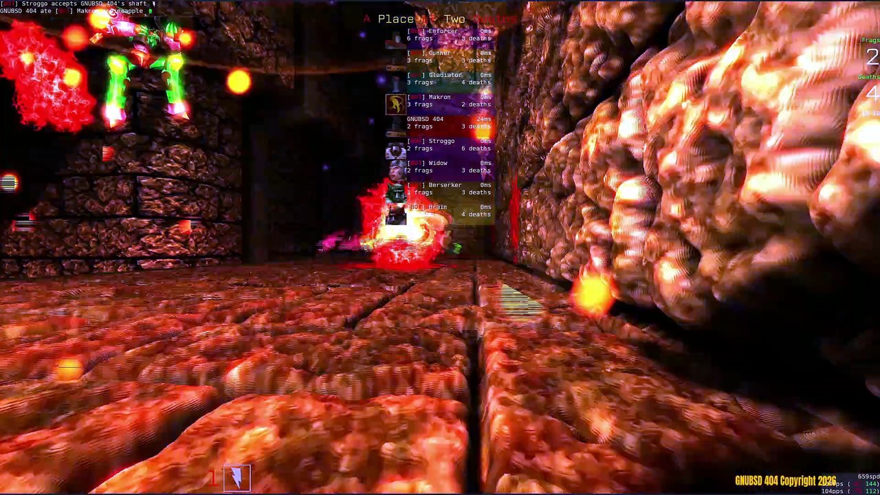GNUBSD404 Long N239 Quetoo Quake 1 celebreating 30 years! (Linux)