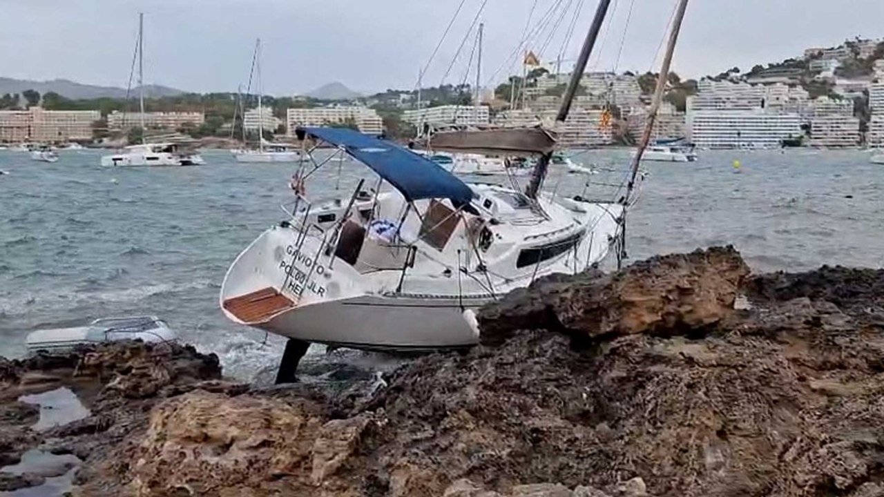 El temporal de lluvia y viento deja 109 incidencias en Baleares, con Menorca y Mallorca entre las zonas más afectadas
