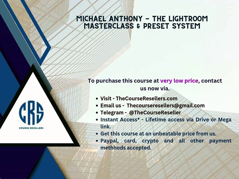 Thecourseresellers.com - Michael Anthony - The...