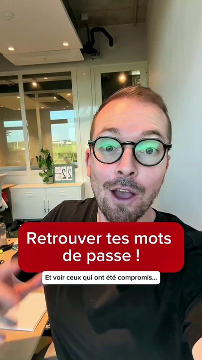 Retrouve ton mdp