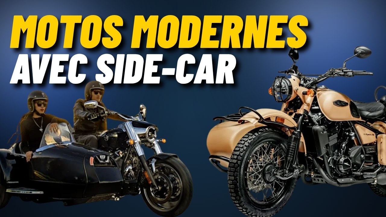 10 motos modernes avec side-cars