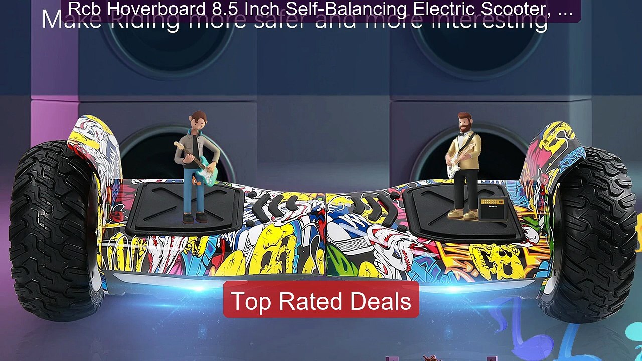 Rcb Hoverboard 8.5 Inch Self-Balancing Electric...