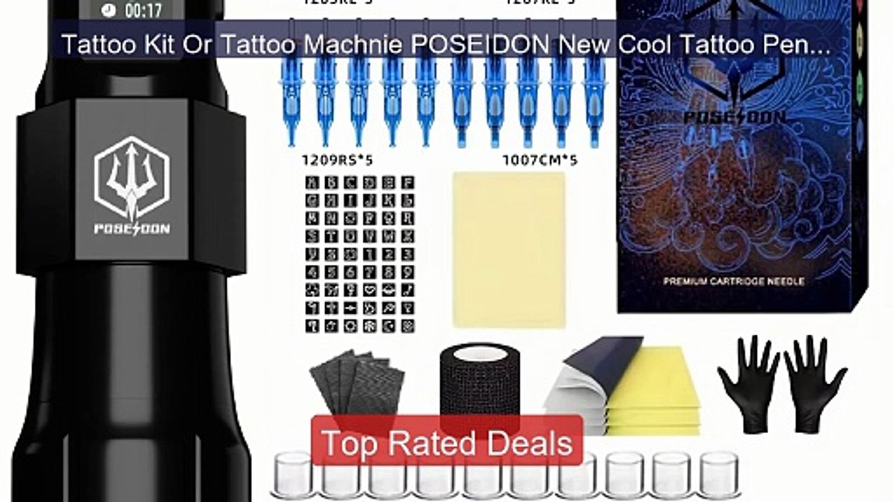 Tattoo Kit Or Tattoo Machnie POSEIDON New Cool...