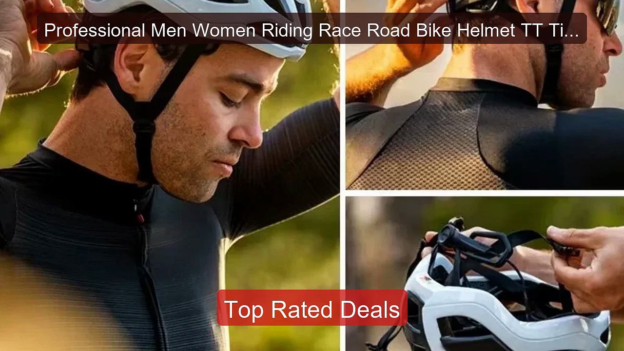 Professional Men Women Riding Race Road Bike He...