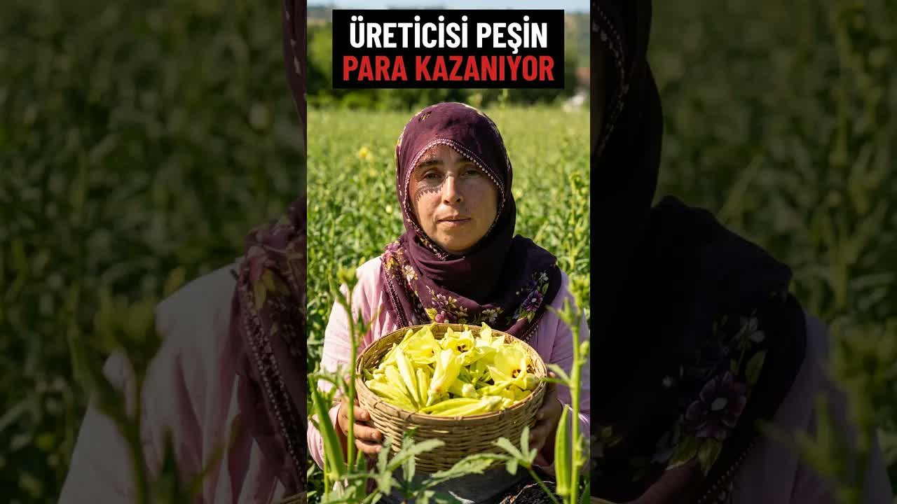 Amasya’nın ‘Sarı Altını’ Bamya Gece Gündüz Alıc...