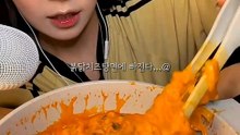 Korean cheese ball mokbang