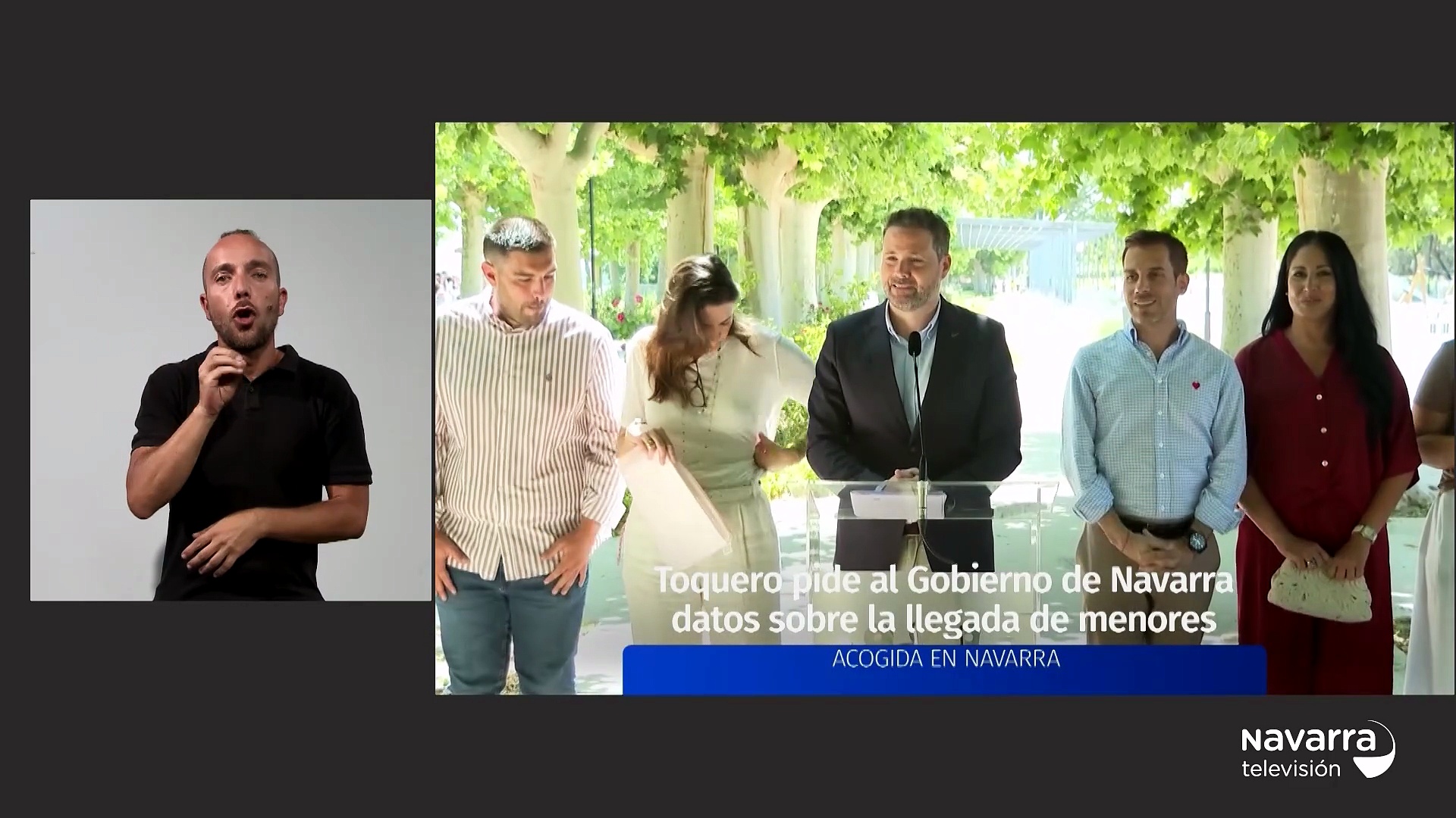 Noticias de Navarra 14:30h 21/08/2026 Lengua de Signos