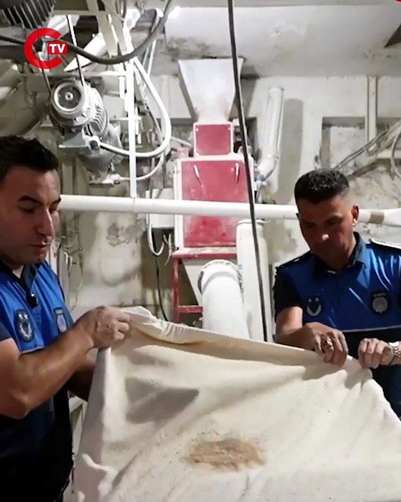 Mersin'de un fabrikasında şoke eden görüntü...