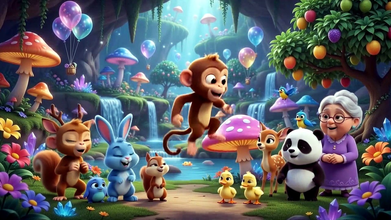 Magical Forest Adventure | Cute Animal Stories...