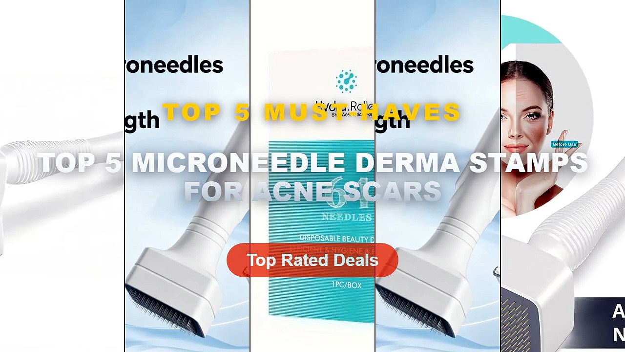 Best Top 5 Microneedle Derma Stamps For Acne Sc...