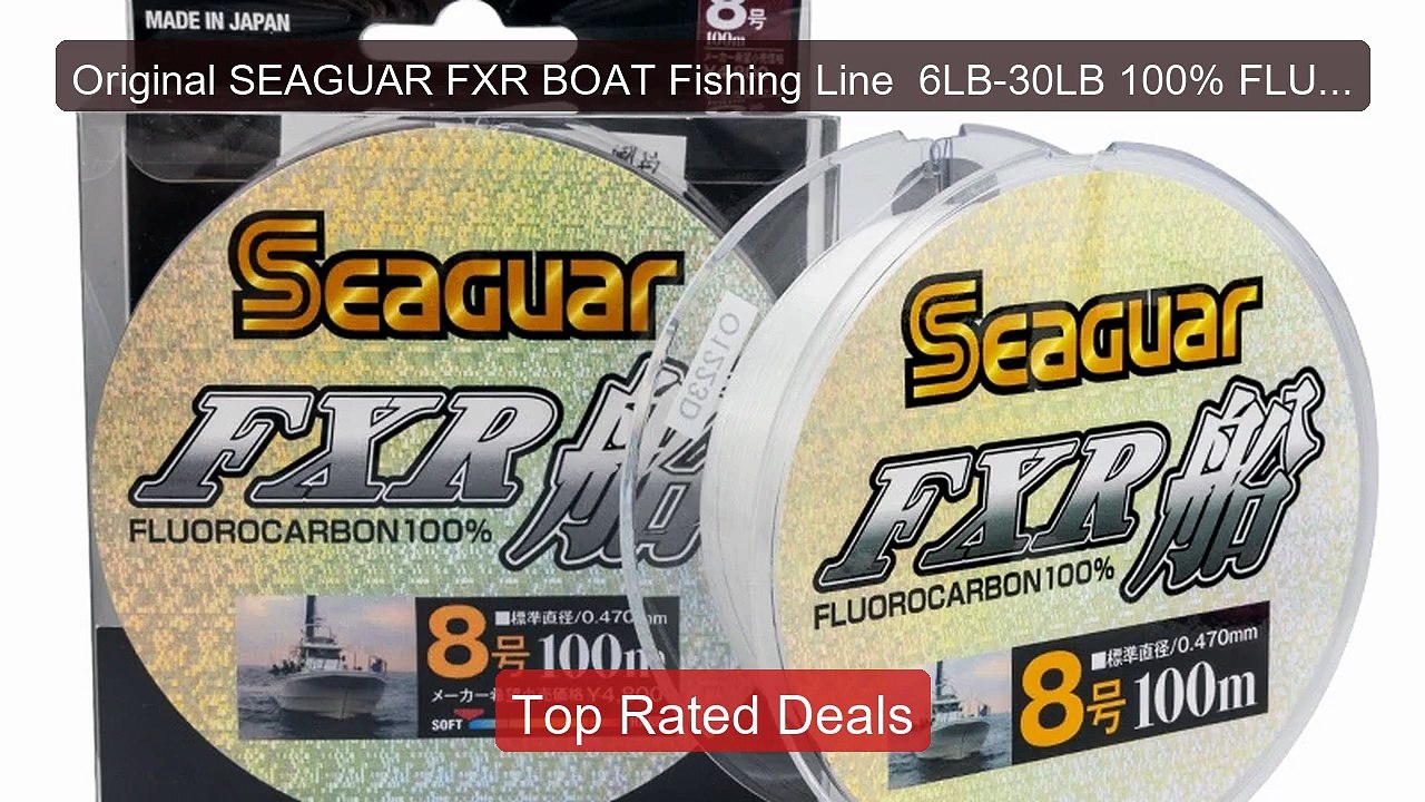 Original SEAGUAR FXR BOAT Fishing Line  6LB-30LB 100% FLUOROCA... -- Best Buy 2026 | Great Quality!