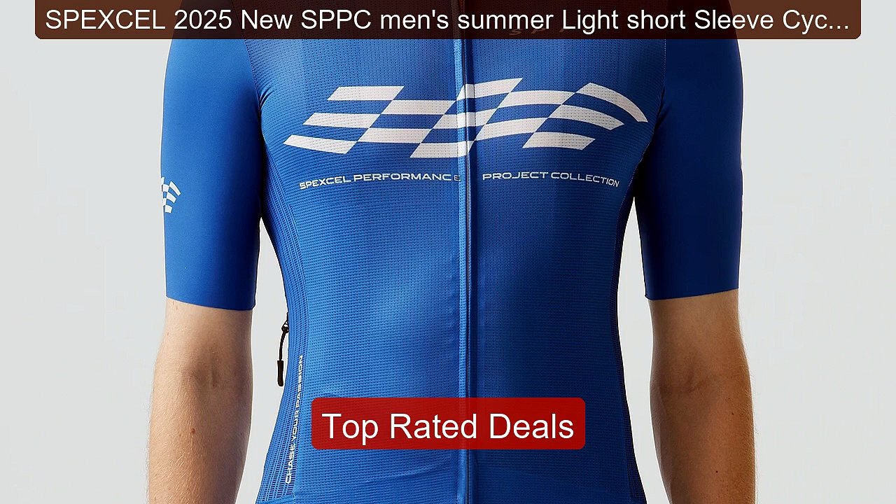 SPEXCEL 2025 New SPPC men's summer Light short Sleeve Cycling ... -- Hot Deal 2026 | Limited Offer!