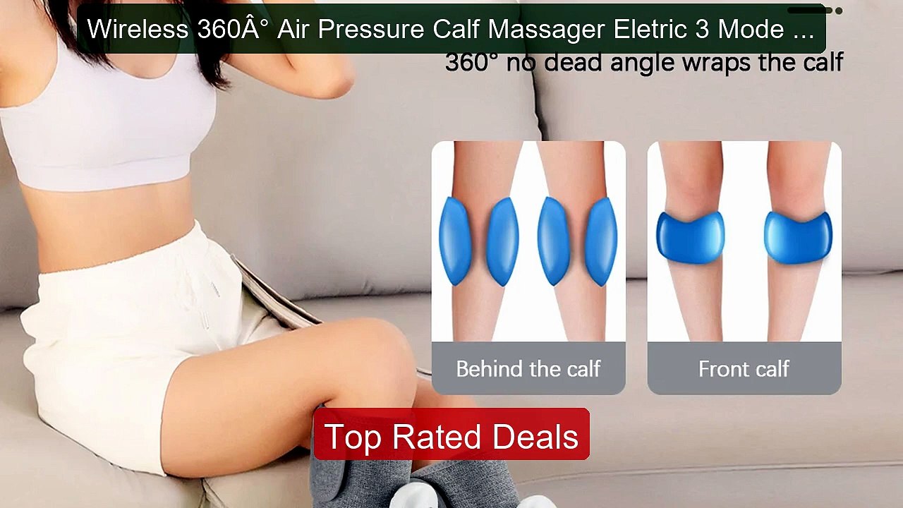 Wireless 360Â° Air Pressure Calf Massager Eletric 3 Mode Airbag Co... -- Best Deal 2026 | Shop Now!