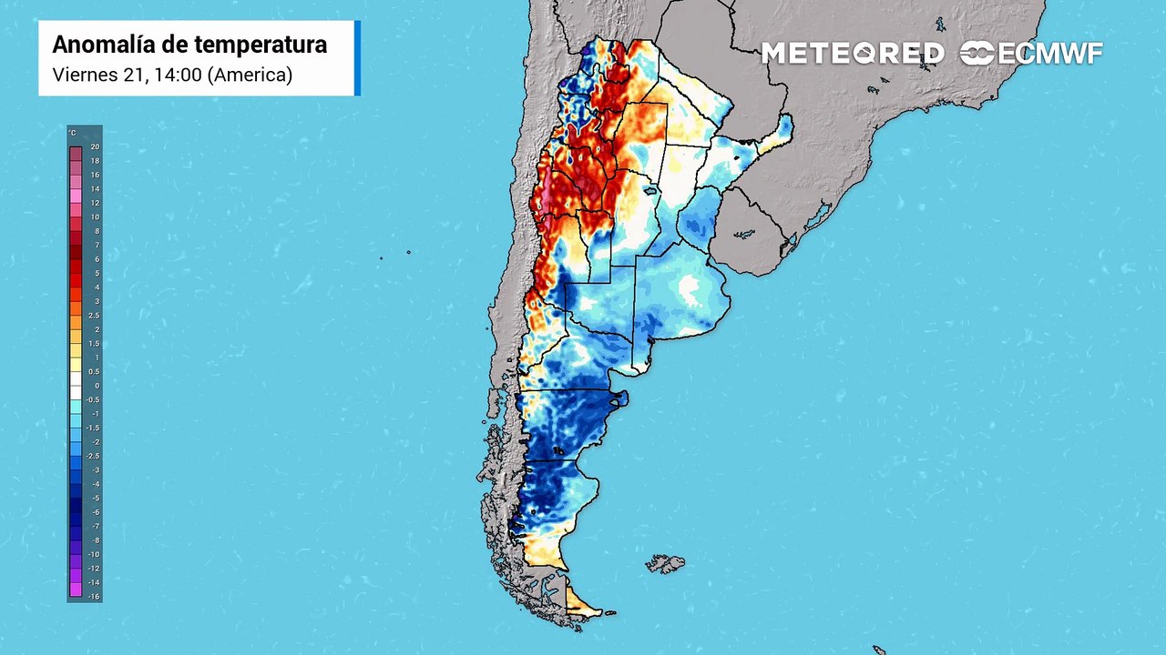 72 horas de frío extremo en Argentina: heladas generalizadas y nevadas en la cordillera