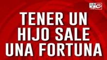 Padres en apuros. tener un hijo en Argentina cuesta una fortuna