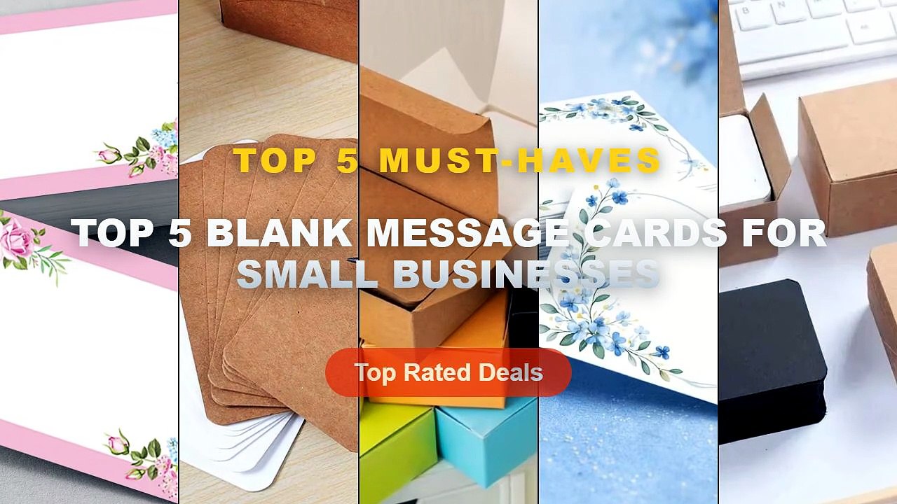 Cheap & Best Top 5 Blank Message Cards For Smal...