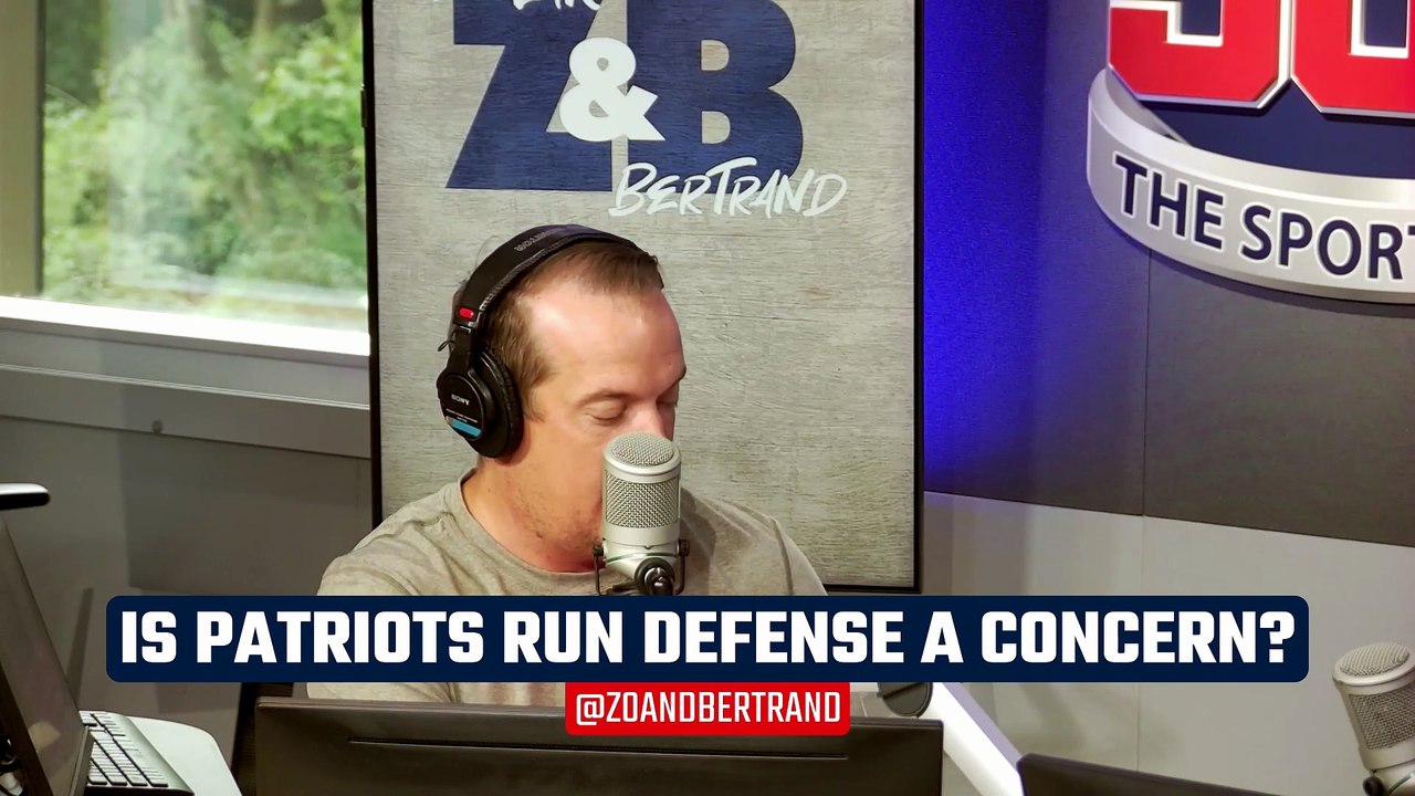 Patriots run defense has been CONCERNING in tra...