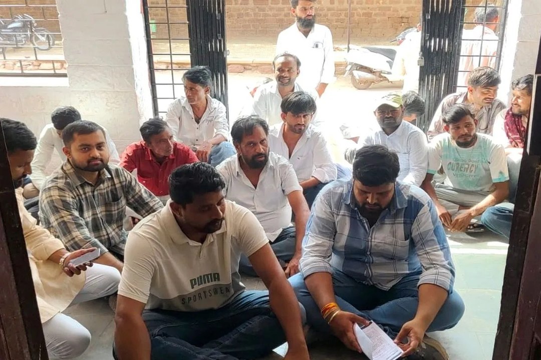 Jaisalmer: लगातार दूसरे दिन किया विरोध प्रदर्शन...
