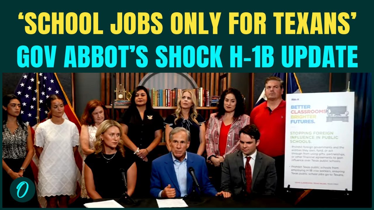 ‘No Jobs For H-1B Visa Workers’: Gov. Abbot’s B...