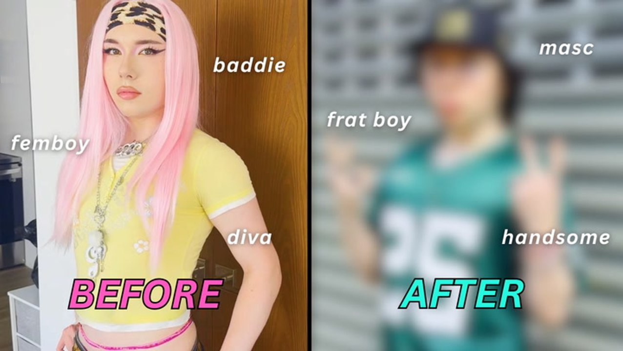 Can This Femboy Look Like A Man? | TRANSFORMED