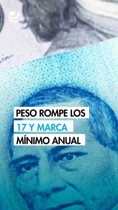Peso mexicano extiende su avance debajo de 17 p...