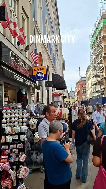 New travelling to Denmark city video